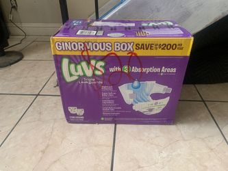 Luvs Triple Leakguards Extra Absorbent Diapers, Size 4, 172 Ct