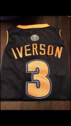 New Allen Iverson nuggets jersey. Have a size 48, 50 adidas