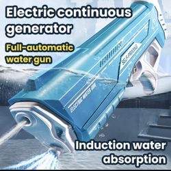 Water Gun Automatic Induction Water Absorbing Summer Electric Toy