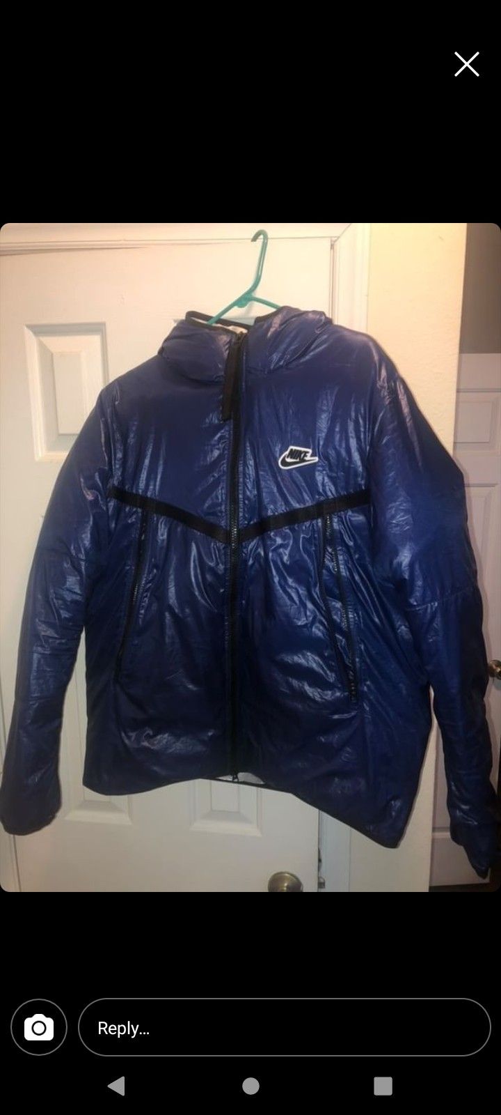 Nike Windbreaker Size large MENS