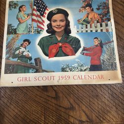 Girls Scout Memorabilia From Mid-Century