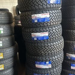 265/65/17 AT New Set Of Tires 