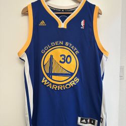 ⭐️Adidas Golden State Warriors Steph Curry NBA Swingman Jersey Men Size M⭐️