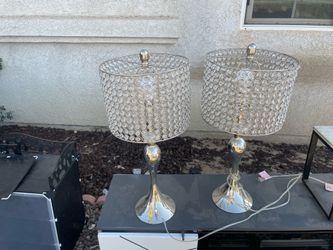 Crystal chandelier lamps
