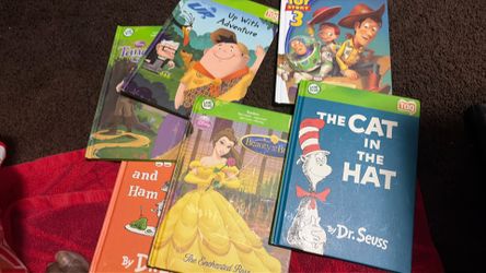 Leap frog tag books  for 6.00