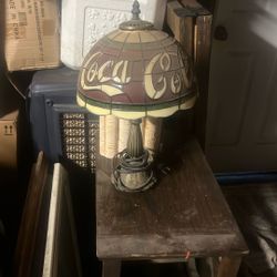 Vintage Coca-Cola Lamp