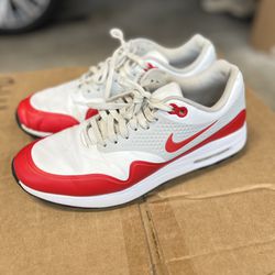 Nike Air Max 1 Golf Sport Red Men Size 8.5