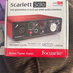 Scarlett Solo
