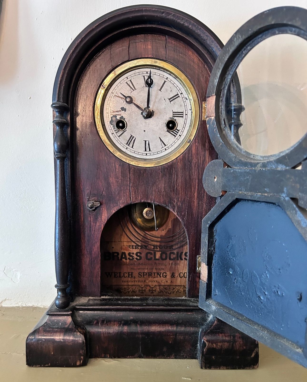 ANTIQUE WELCH SPRING 18TH CENTURY ITALIAN ROSEWOOD