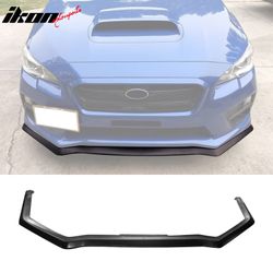 Fits 2015-2017 Subaru WRX STI HD Style Front Lip Lower Spoiler Guard Unpainted PU