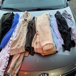 Women’s medium/large hoodies/sweatshirts 