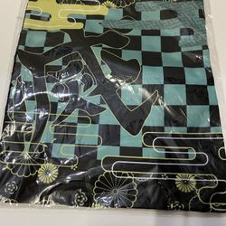 Demon slayer zipper tote bag Tanjiro