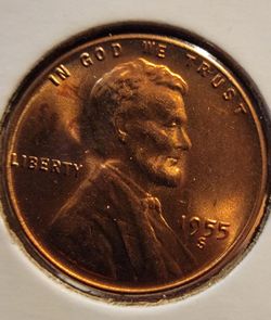 1955 wheat penny not free