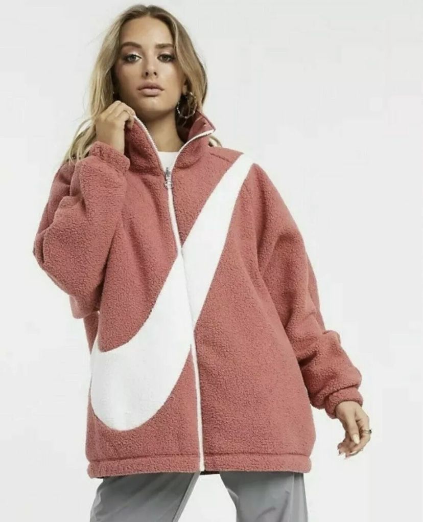 Nike Swoosh Sherpa Jacket Size XL