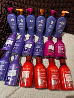 It’s a10  y Redken shampoo y acondicionador