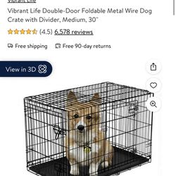 Dog Crate- Metal
