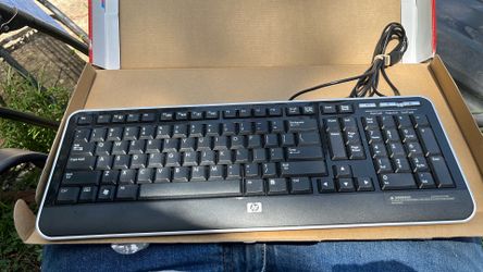 HP Wired USB Desktop Keyboard – Tested & Working – $8