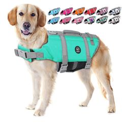 Dog Life Jacket And Waterproof Leash 