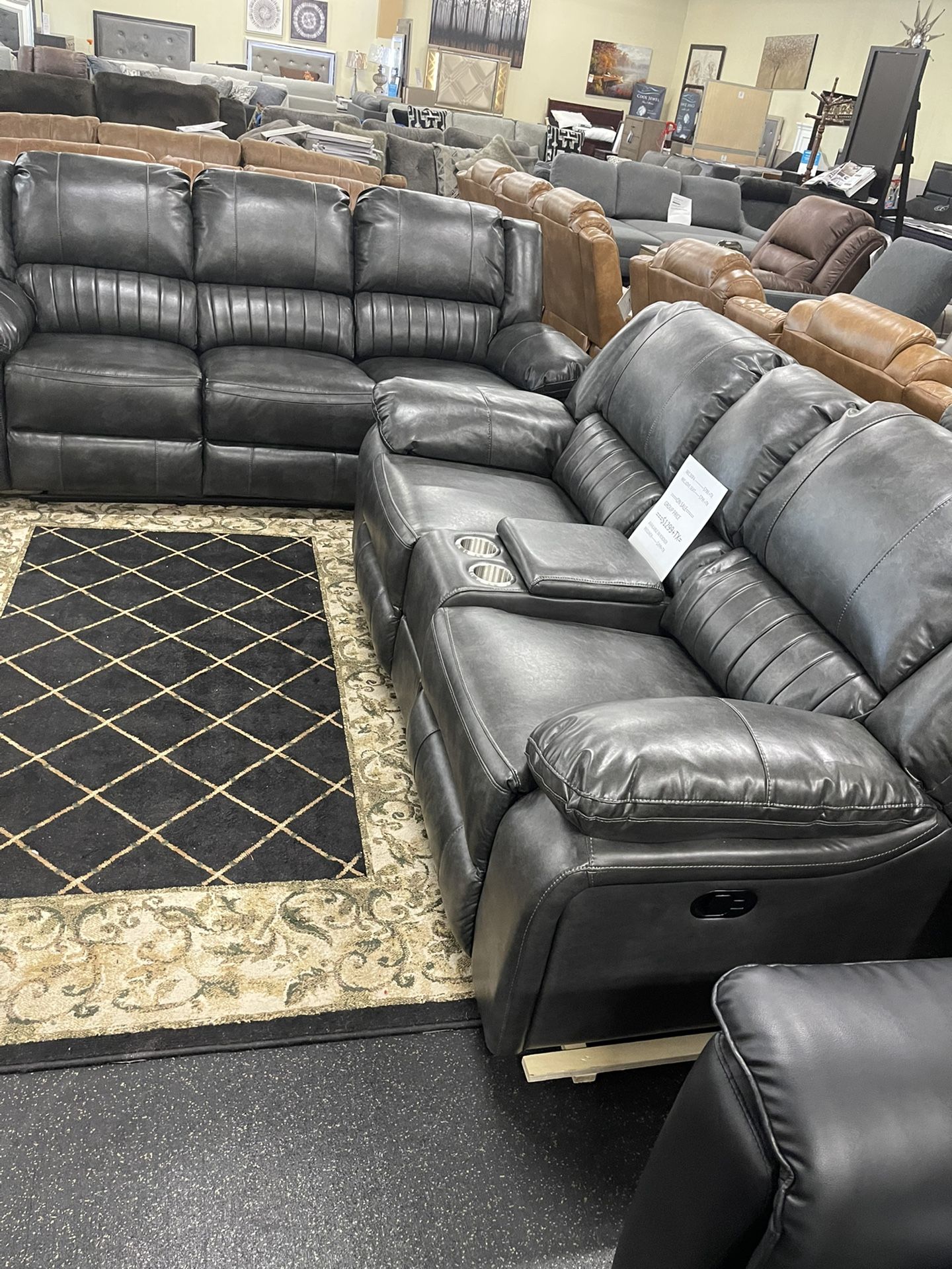 Reclining Sofa And Reclining  Love Seat On Sale 