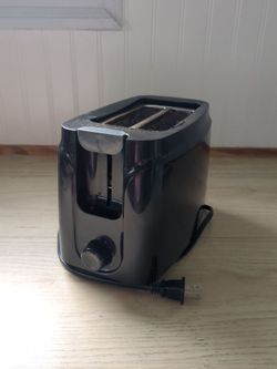 Black 2-Slice Toaster