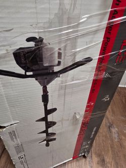 Gas-Powered Earth Auger with 8-Inch Bit