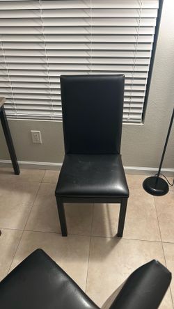 Comfy Black Chair, $5