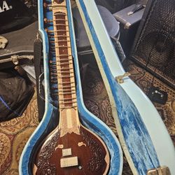Monoj Kumar Sardar & Bros Sitar with case