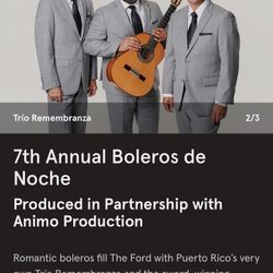 Ford Theater Front Row Seats