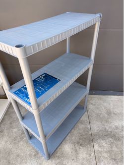 Gray shelf
