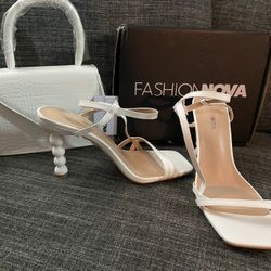 Fashion Nova Heels & Bag