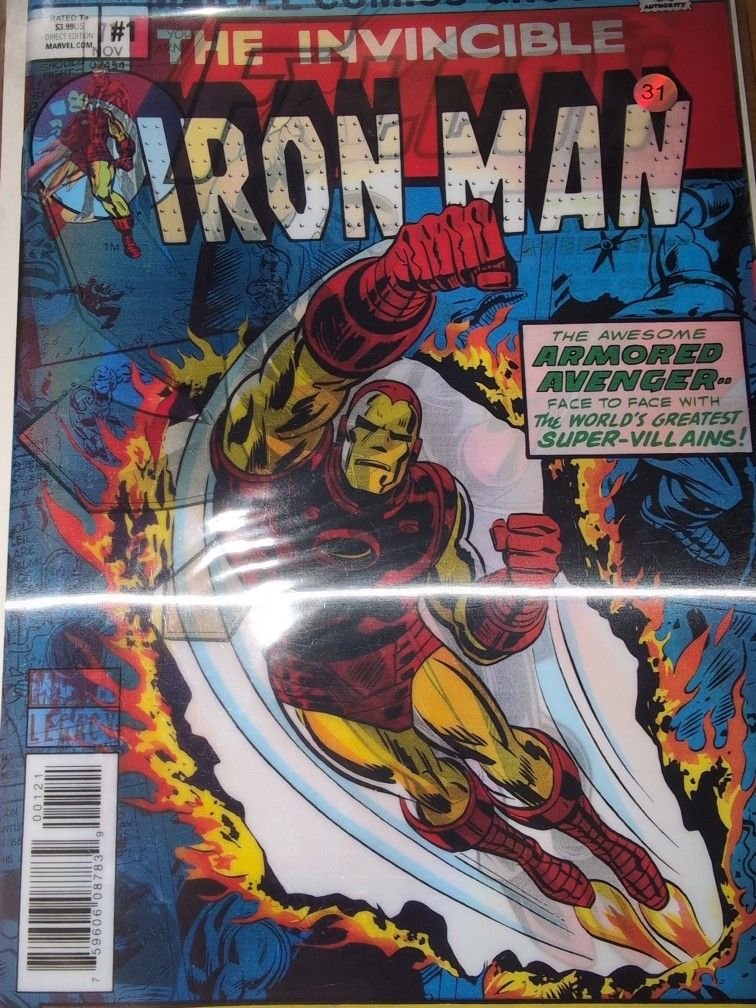 Iron Man Comic Book 