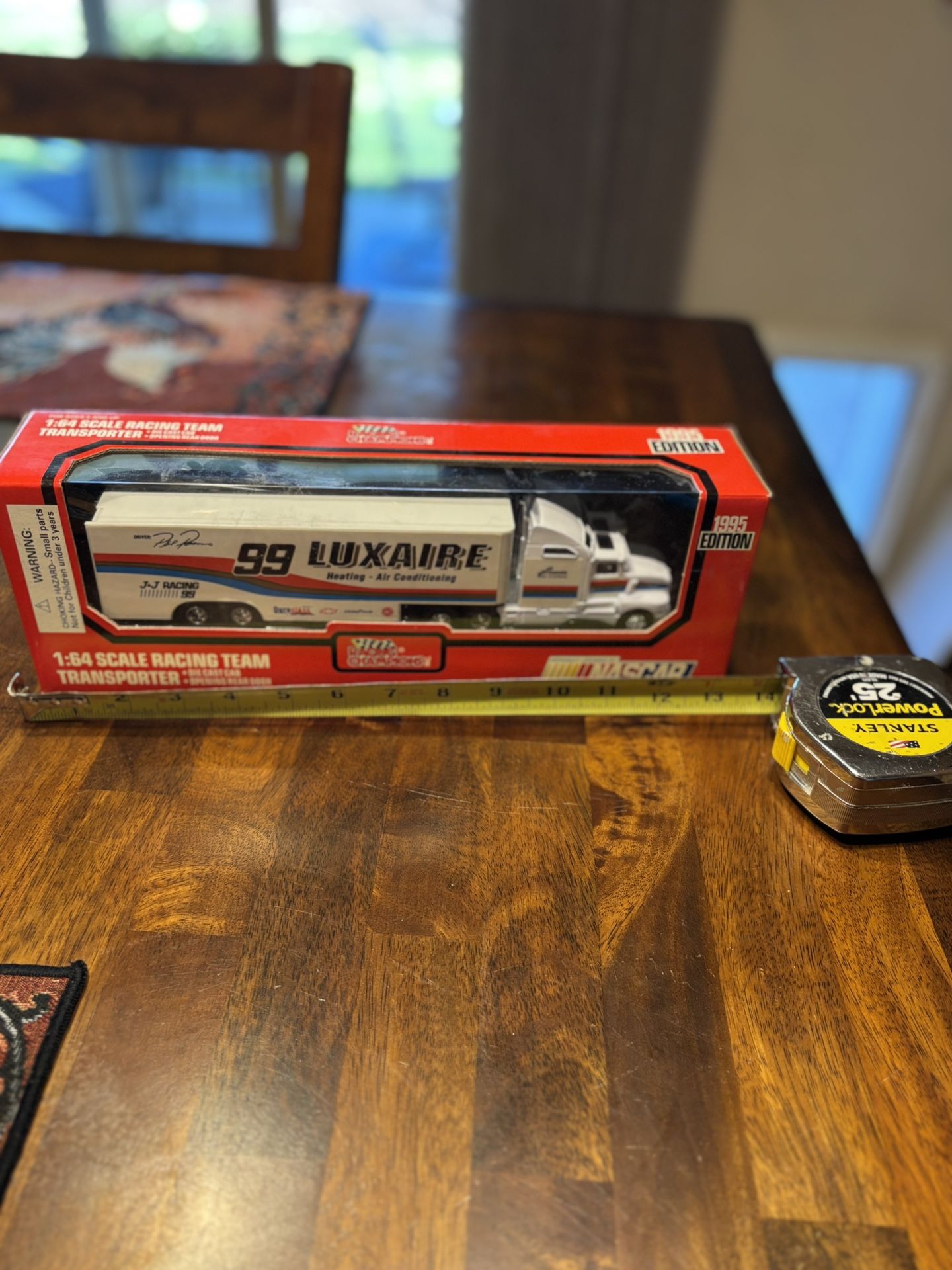 Racing Champions Racing Team Transporter 1995 Edition Luxaire
