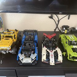 PREBUILT Lego Technic Cars - Jeep McLaren Porsche Mustang GET ALL