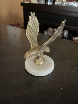 Brass Eagle On Stone