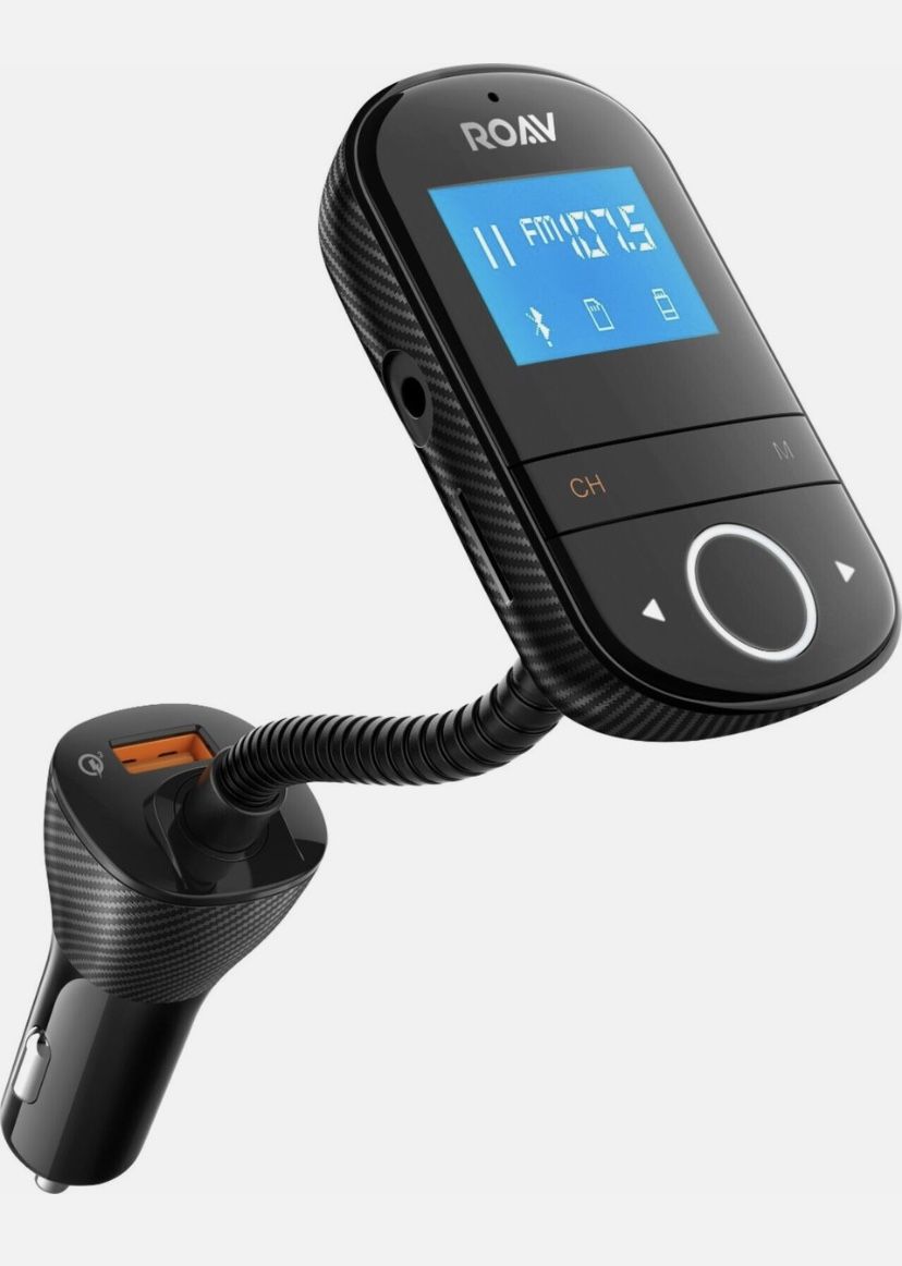 Anker ROAV - SmartCharge F3 FM Transmitter - Black
