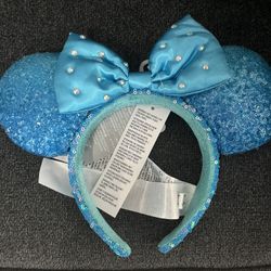 LIGHT BLUE DISNEY EARS