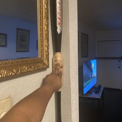 32” 39oz Black Heavy Weight 2 Handed Baseball And Softball Bat 