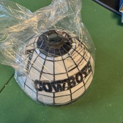Vintage Dallas Cowboys Poker Lamp
