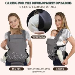 Baby Carrier Newborn to Toddler Ergonomic Wrap