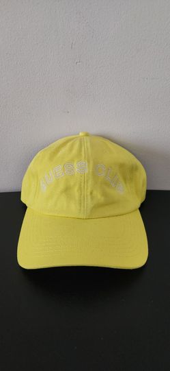 Guess Originals x ASAP Rocky "Guess Club" Collaboration Adjustable Yellow Hat