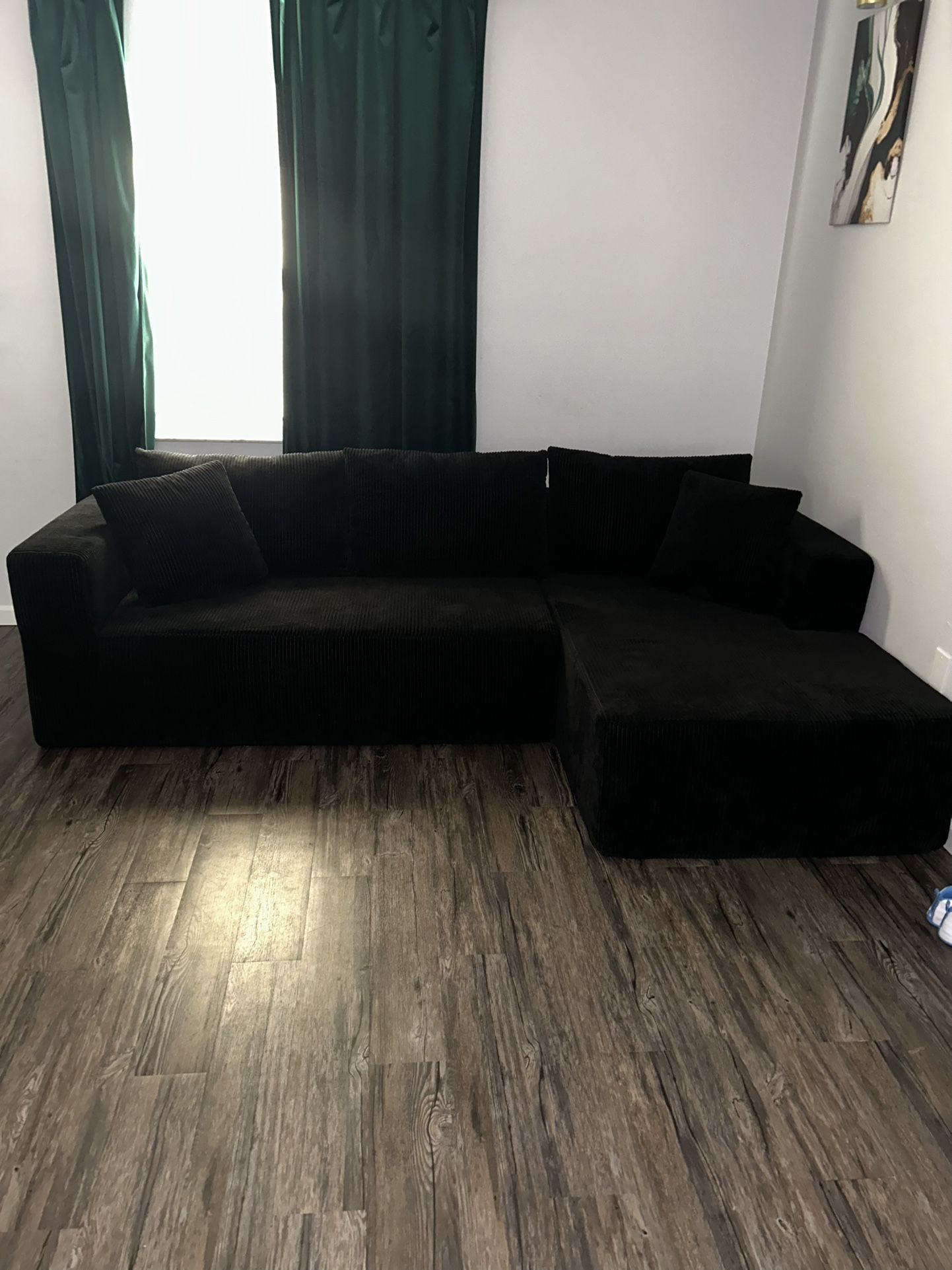 Black Sectional Couch