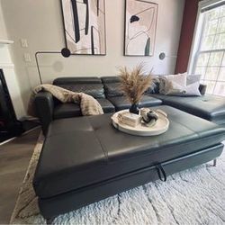 NEW Sectional Couch + Ottoman For Sale