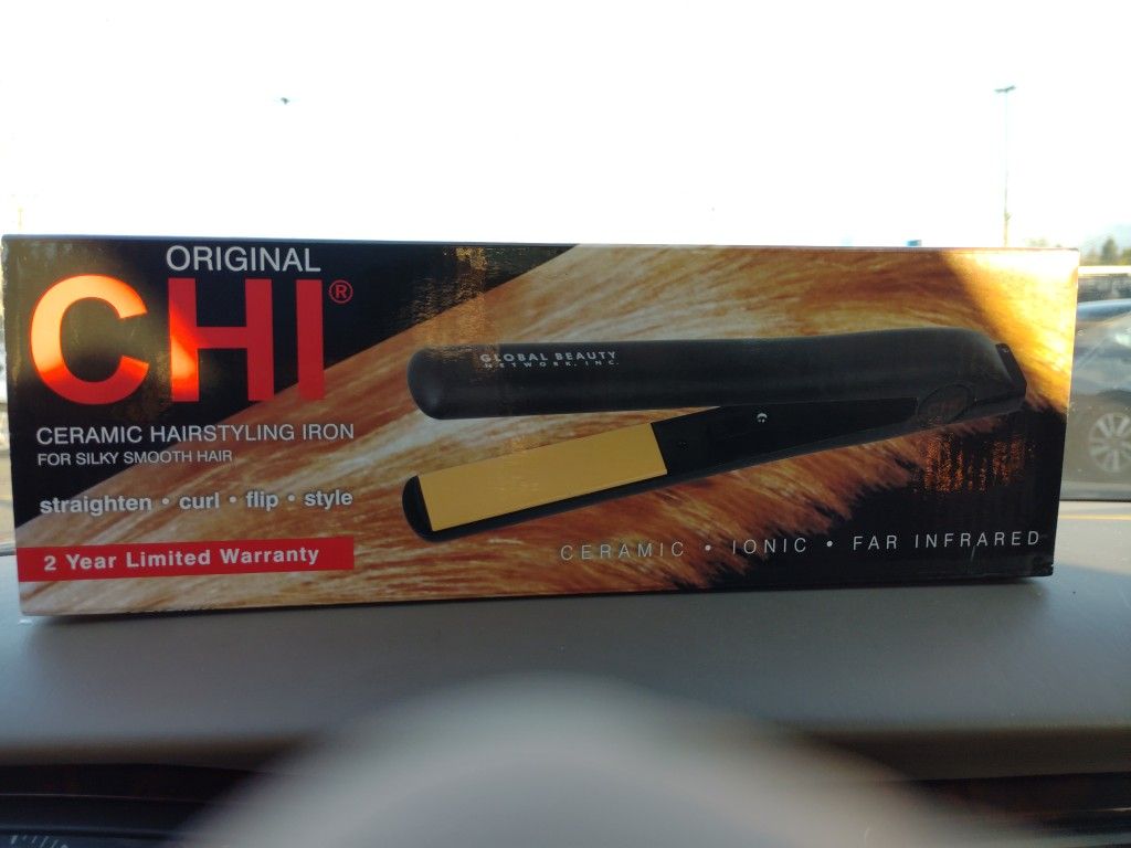 New Chi  Ceramic Ionic Straighten, Curl 