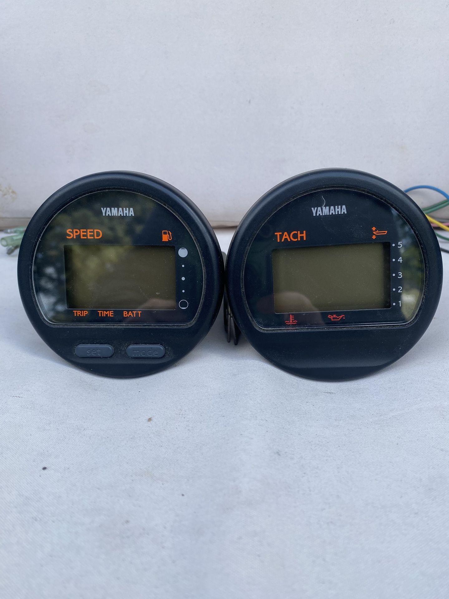 Yamaha outboard, digital gauges