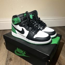 Jordan 1 High “Lucky green” Size 6Y