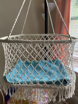 Macrame cradle   20.00