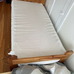 Twin Size Bed and Mattress 