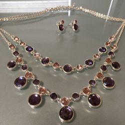 EARRING AND NECKLACE SET 💎