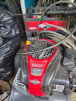 2200 psi powerwasher
