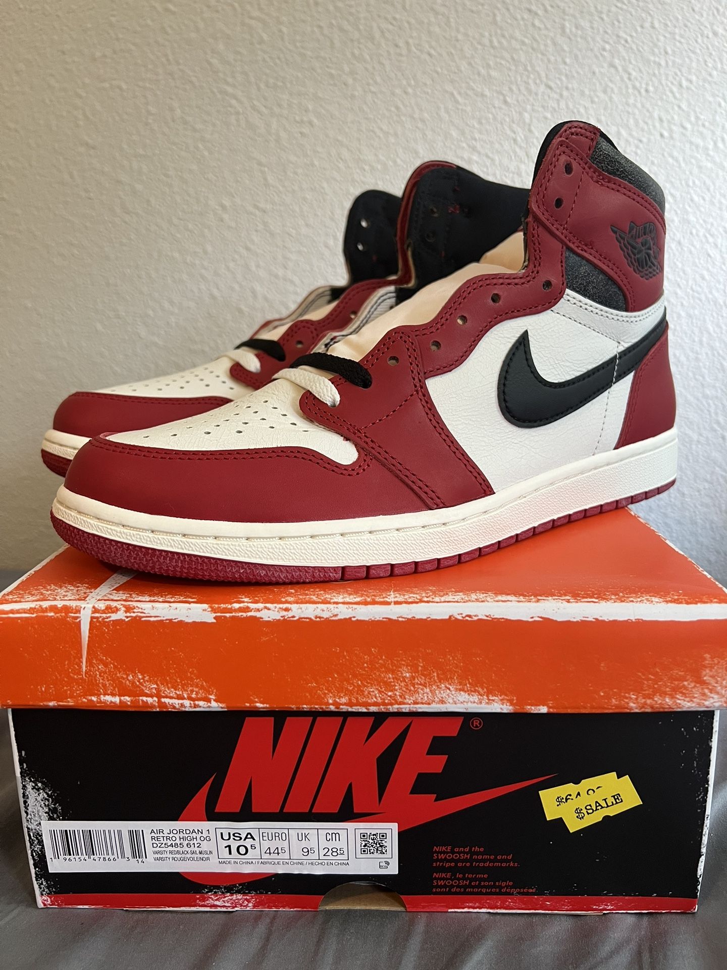 Jordan Retro 1 High Lost And Found